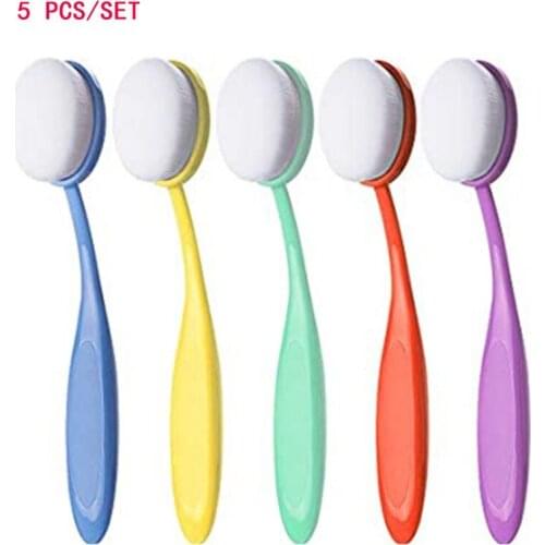 5pcs Colorful Blender Brushes Drawing Painting Brush Makeup Brushes Make up Painting Brushes for Scrapbooking Card handmade