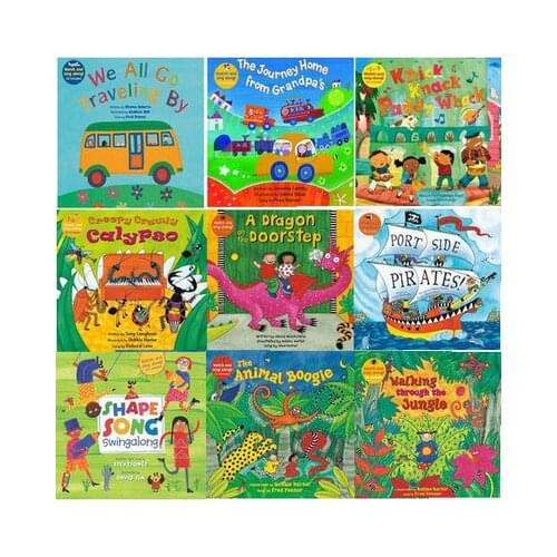 9 Books Barefoot Books We All Go Traveling By Picture Book Young Children English Early Learning Book