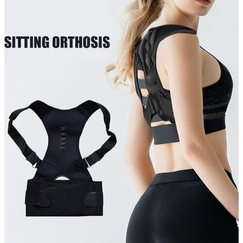 Magnetic Therapy Posture Corrector Spine Women Postural Fixer Tape Straight Belt Shoulder Back Pain Relief S-XXL