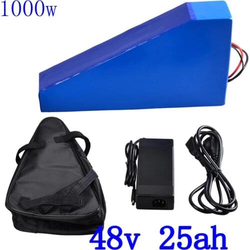 48V 13Ah 15Ah 18Ah 20Ah 25Ah lithium triangle battery 48V 25AH electric bike battery 48V 1000W 1500W 2000W li-ion Ebike battery