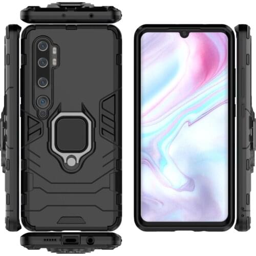 For Xiaomi Redmi Note 9S Redmi Note 9 Pro Max Redmi K30 Pro Zoom K20 Pro Magnetic Car Holder Armor Back Case