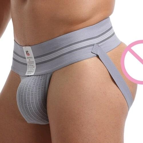 Mens Sexy Gay Underwear Briefs Jockstrap Briefs G String Thongs Men Gay Penis Pouch Panties Low Rise Male Underpant