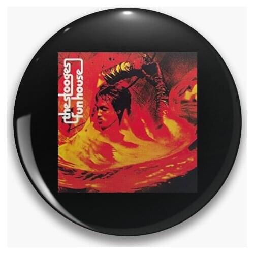 The Stooges Fun Ho U S E Soft Button Pin Metal Badge Women Fashion Hat Jewelry Clothes Cute Creative Decor Collar Gift