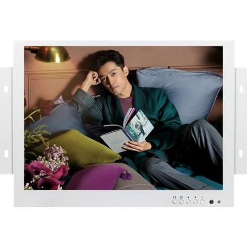 9.7-inch white open IPS industrial monitor metal monitor HDMI computer extended screen LCD monitor