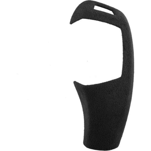 Car Gear Shift Knob Cover Trim Sticker Protector Dark Grey Fit For BMW X5 X6 5 Series E60 E70 E71 2008 2009 2010 2011 2012 2013