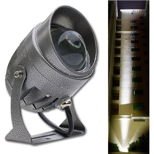 Outdoor LED Wall Spotlight 3W 10W Landscape Lighting 220V Red Green Blue Garden Decoration Lamp IP65 Waterproof One Beam Lights