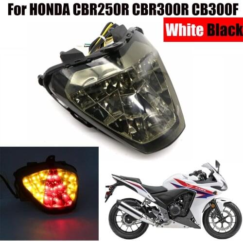 Motorcycle LED Integrated Taillight Rear Tail Brake Turn Signals Lights For HONDA CBR300R CB300F CBR250R CBR 250R 300R 250 300 R