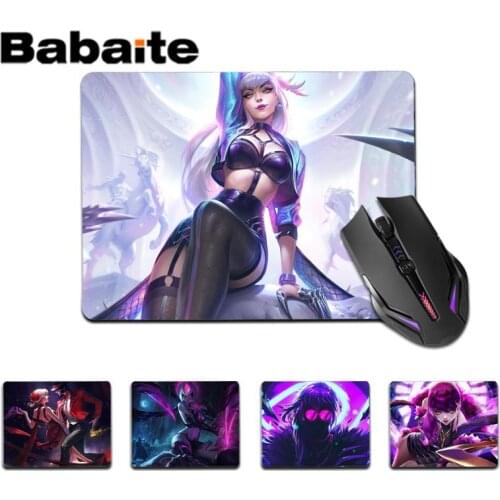 Babaite Top Quality League of Legends Evelynn Computer Gaming Mousemats Top Selling Wholesale Gaming Pad mouse