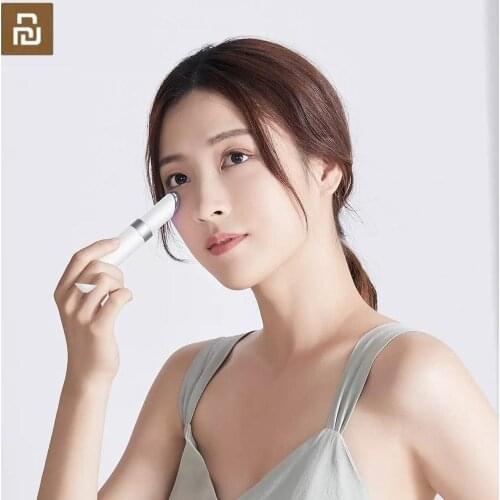 YouPIn WellSkins Warm Colored Light Massage Beautiful Eye Instrument Heated Eye Care 3 Gears Vibration Massager For Anti-Aging