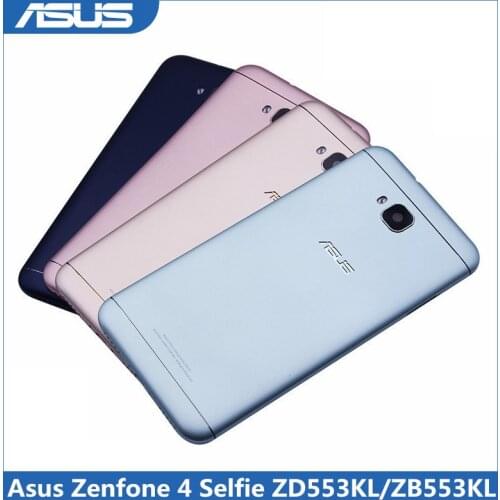 Battery Housing Cover Replacement For Asus Zenfone 4 Selfie ZD553KL ZB553KL Back Rear Door Case Phone Accessory Repair