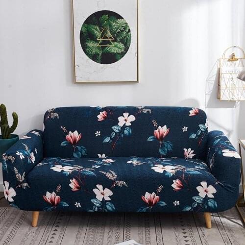 44 floral printed sofa cover spandex for living room home decoration furniture protector stretch elastic slipcover sofa towel