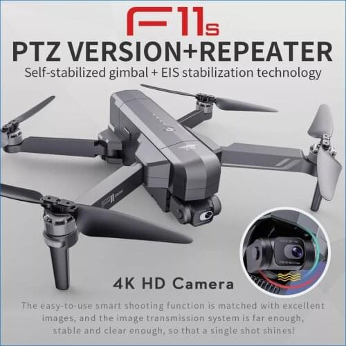 SJRC F11 4K PRO / F11s RC Drone With Camera HD Flight 1500m 26mins 5G Wifi FPV GPS Drone Two-axis Anti-Shake Gimbal Quadcopter