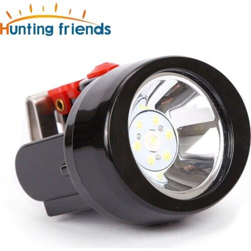 Hunting Friends Mining Headlamp KL2.8LM Rechargeable Flashlight Headlamp Mining Cap Light Waterproof Hard hat Lamp LED Headlight