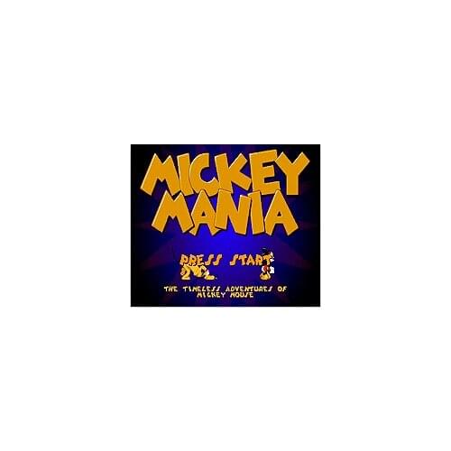 Mickey Mania Game Cartridge Newest 16 bit Game Card For Sega Mega Drive / Genesis System