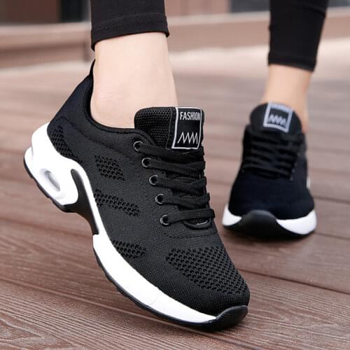 Sneakers for Women Sports Shoes Outdoor Breathable Light Comfortable Air Flats Vulcanize Shoes Zapato Tenis De Seguridad Mujer