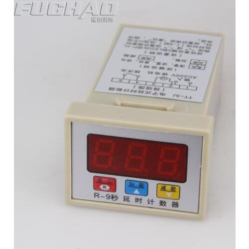 Cloth Cloth Cloth Cutting Machine Cloth Machine Cutting Machine Delay Electronic Liquid Crystal Counter Liquid Crystal Display