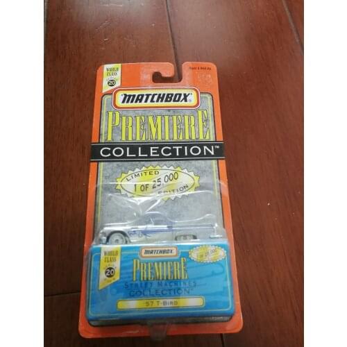 Matchbox 1/64 premiere 57 T bird Collection Metal Die-cast Simulation Model Cars Toys