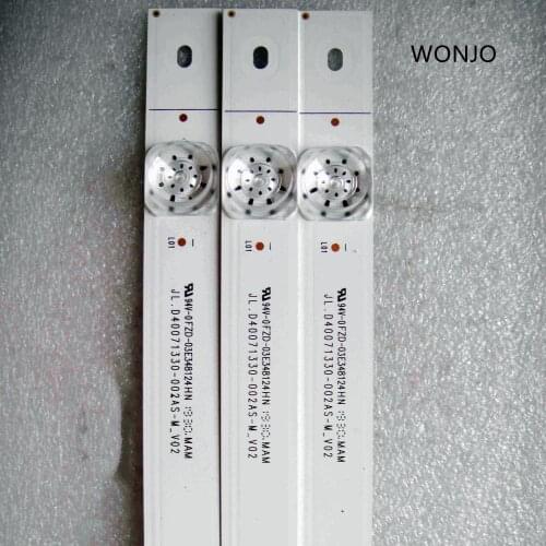 NEW LED strip JL.D40071330-002AS-M_V02 LB-C400U17-E5F-S-G71-JF1 for Philco Ptv40e60sn Ptv40e60 PTV40G50 Ptv40g50sns 1set=3pcs