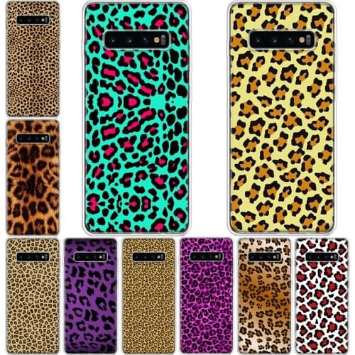 New Tiger Leopard Print Panther Phone Case For Samsung Galaxy A71 A70 A51 A50 A41 A40 A30 A21 A10 A01 A90 A20S A20E A10S M30S A6