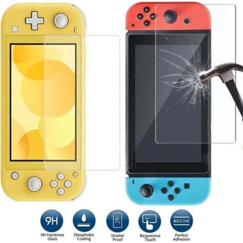 Glass For Nintendo Switch Lite Screen Protector 9H Protective Tempered Glas Protection For Nintendoswitch Screenprotector Guard