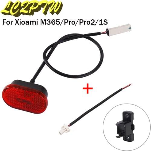 Scooter Brake Light for Xiaomi M365/Pro/1S/Pro2 Electric Scooter Rear TailLight Lamp LED Stoplight Waterprooof Tail Lights Parts
