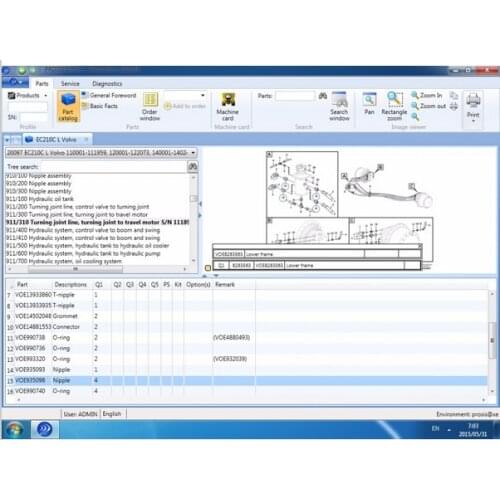 Construction Equipment PROSIS 2017.5 (Parts+Repair) For volvo PROSIS release 2 + Crack for INSTALL UNLIMITED COMPUTER