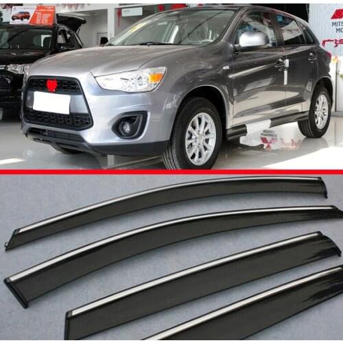 For Mitsubishi ASX 2010 2011 2012 2013 2014 2015 Window Wind Deflector Visor Rain/Sun Guard Vent