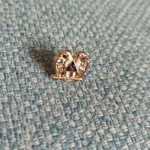 1pcs Lapel Pin Badge Masonic Scottish Rite with rhinestones