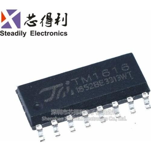 10pcs/lot Brand New & Original Tm1616 SMD Sop16 Led Digital Tube Driver Chip