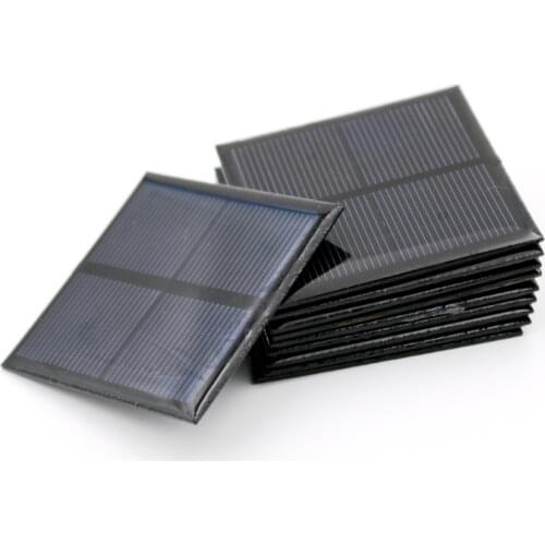 1PC X 1V 500mA Solar Panel Portable Mini Sunpower DIY Module Panel System For Solar Lamp Battery Toys Phone Charger Solar Cells