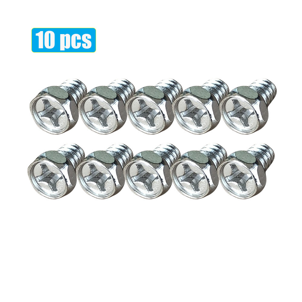 Surveillance camera 1/4 fixing screw M6 Plating size 6mm x 6mm CCTV Camera bracket Screw