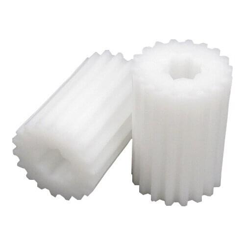 2 Pcs Gears Spare Parts for Electric Meat Grinder Plastic Mincer Wheel for Gamma (LEPSE 998.2243/9982243000)(00601236 etc.)