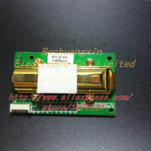 Free Shipping Cost-effective infrared carbon dioxide sensor module promotional MH-Z14A infrared co2 sensor for co2 monitor