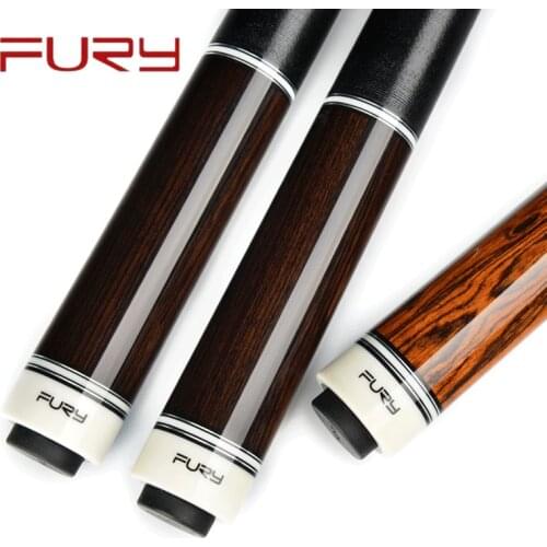 Fury Billiard Pool Cue YXT series 11.75mm12.75mm Tiger Tip 147cm Length Professional Maple Shaft 8 Teeth Joint Billiar Kit China