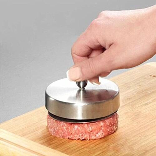 Hot Sale Creative Stuffed Non-stick Hamburger Beef Burger Press Mould Maker Mold Stainless Steel BBQ Barbecue Kitchen Tool