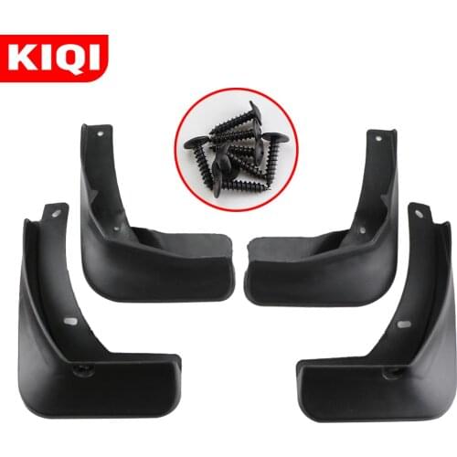 KIQI Car Accessories for Volkswagen VW Golf 7 MK7 7.5 MK7.5 2012-2019 Fender Flares Mud Flaps Mudguards Splash Guards Mudflaps