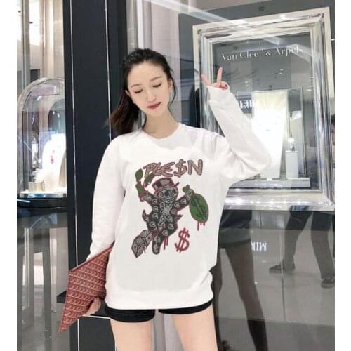 Hot sale Sweatshirts women fashion female loose design hoody