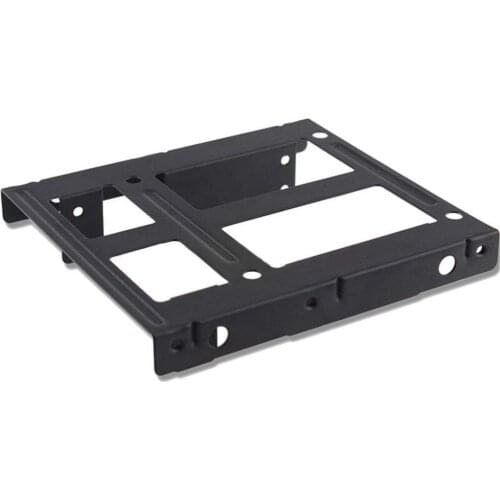 2.5 Inch to 3.5 Inch Internal Hard Disk Drive Mounting Kit Installation Bracket Frame Fits for Most Popular PC Casings