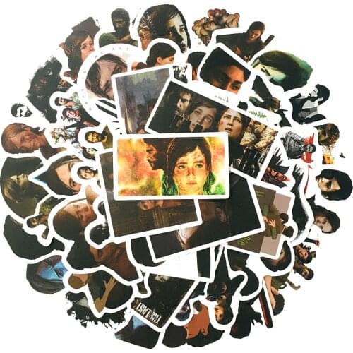 10/50pcs The last of us Stickers paster Cartoon character anime movie funny decal scrapbooking diy laptop waterproof decorations