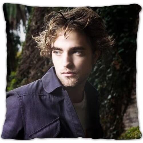 Robert Pattinson Pillowcase Pretty Scholar Yu Lexuan Same Paragraph Star Photo Poster Cushion Cover Souvenir Cojines Decor Sofa