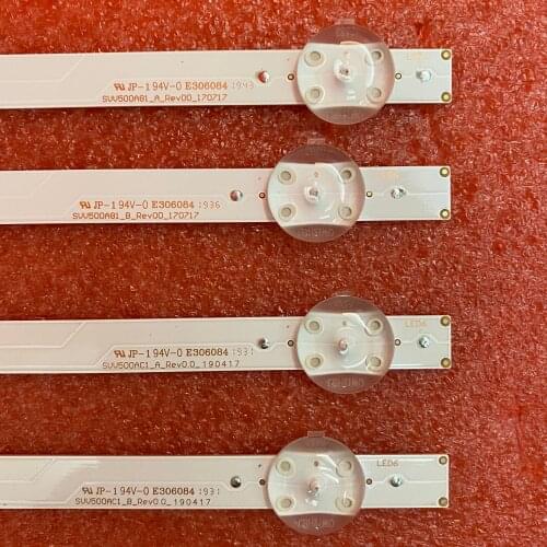 New 8 PCS(6*A 2*B) LED backlight strip for TX-50GX550B SVV500AC1 SVV500A81_A B T500QVN-09 VES500QNYA-2D-N01
