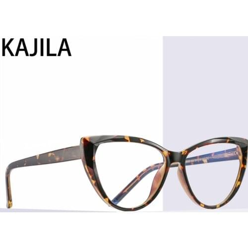 Computer Glasses Frame Women TR90 Spring Flat Mirror Eyewear Anti Blue Light Glasses For Woman lunettes de lecture pour homme