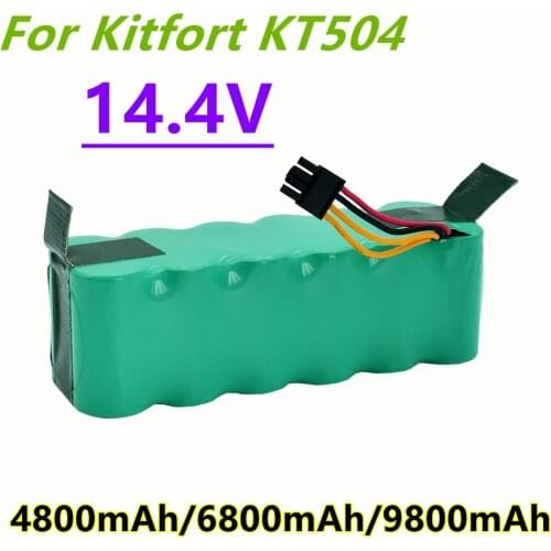 Original Battery for Kitfort KT504 Haier T322 T320 PandaX500 X580 X600 Ecovacs Mirror CR120 Dibea Robotic Vacuum Cleaner 9800mAh