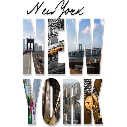 PL#181 Custom New York City Poster Custom Satin Poster Print Cloth Fabric Wall Poster Print Silk Fabric Print Poster