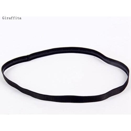 9 Colors Women Men Yoga Hair Bands Sports Headband Anti-slip Elastic Rubber Sweatband Football Yoga Biking