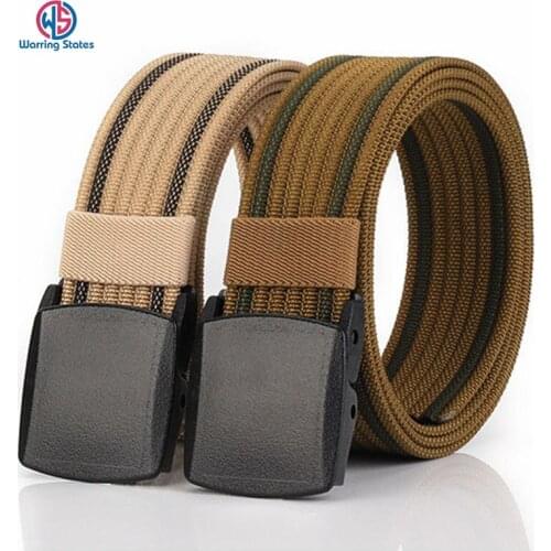 Adjustable tactical belt nylon plastic steel buckle for military tactical belt for man and woman hunting training accessories