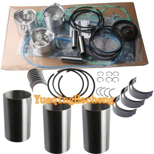 Rebuild Kit for Yanmar 3T72 Engine YM180 YM169 YM186 YM187 YM180D YM187D YM186D