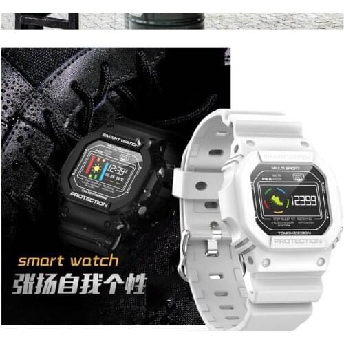 Smart watch waterproof M12 Heart Rate Blood Pressure monitor Fitness Tracker Bracelet ECG PPG Men Wristwatch passometer watch