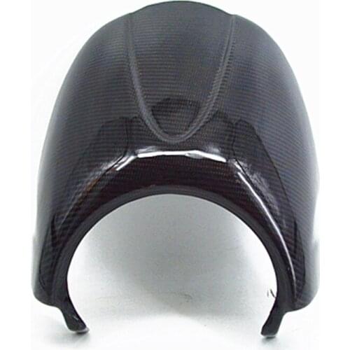 High Quality Universal Carbon Fiber Motorcycle Headlight Fairing Retro Cafe Racer Handlebar Fairing