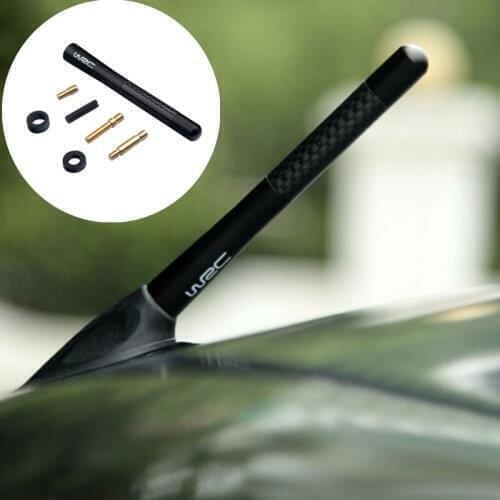 WRC Carbon Fiber Car Antenna Accessories for Land Rover LR4 LR3 LR2 Range Rover Evoque Defender Discovery Freelander